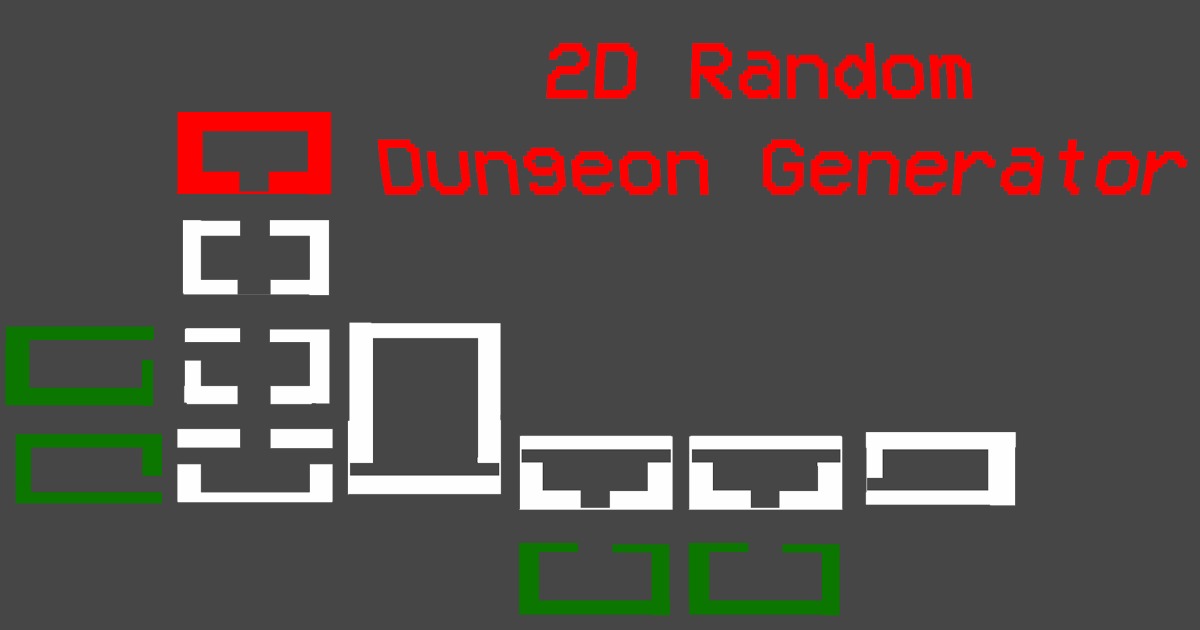 2D Random dungeon generator | Game Toolkits | Unity Asset Store
