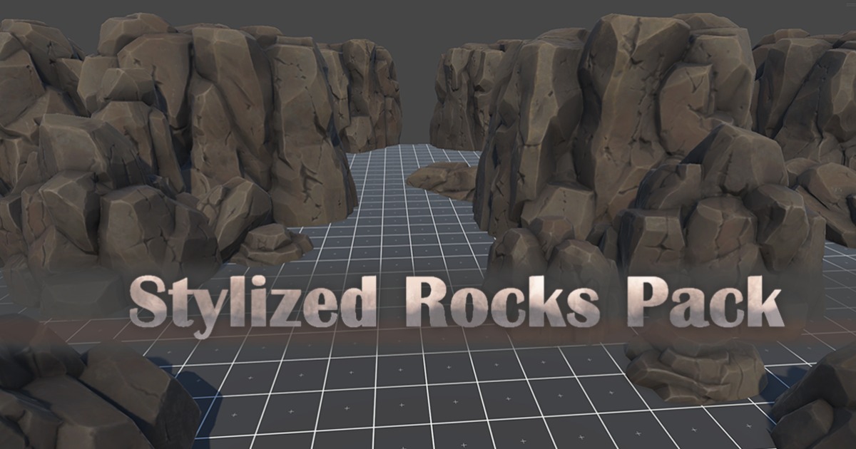 Stylized Generic Rocks pack | 3D Environments | Unity Asset Store