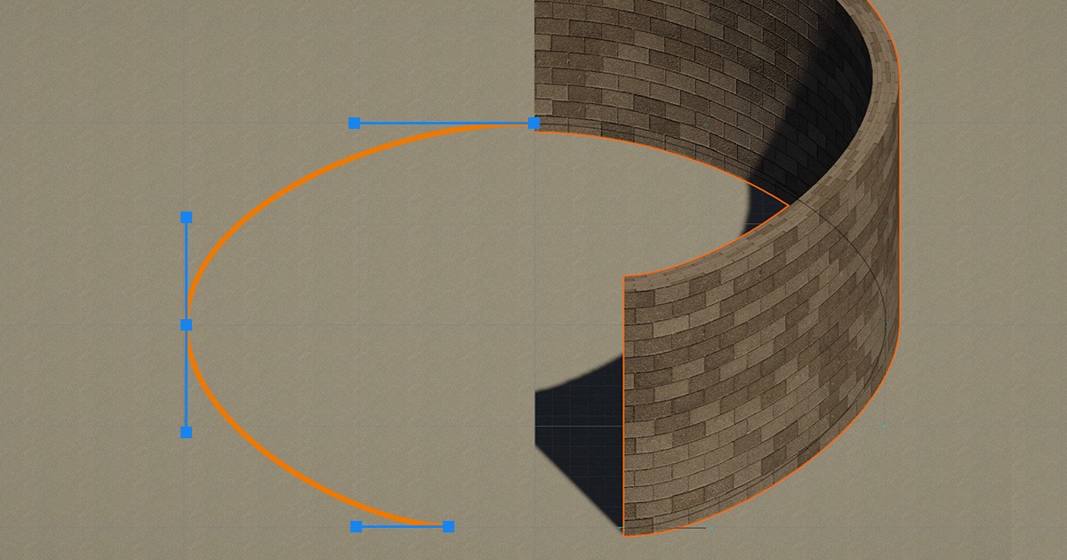 Spline Wall Generator Free | Level Design | Unity Asset Store