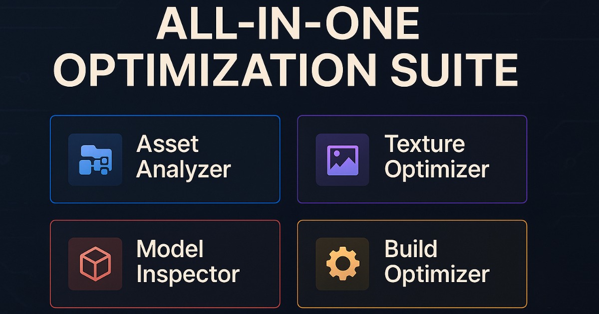 Project Optimizer – Performance & Analysis Toolkit | Game Toolkits ...