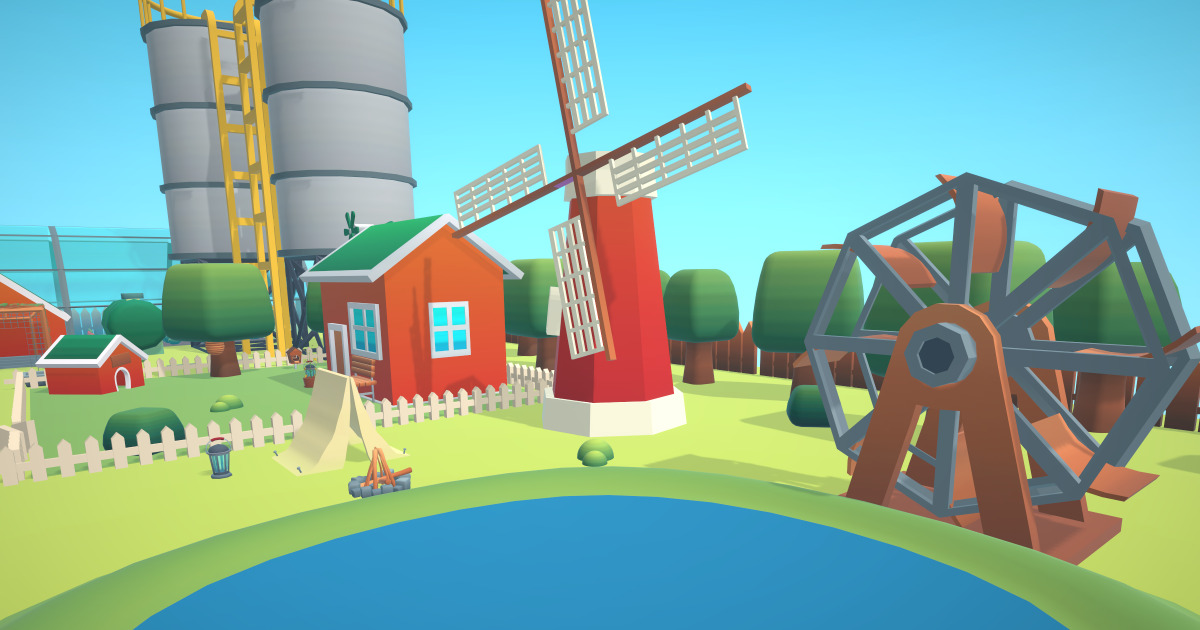 Unity Farm Asset 3D Farm Pack | 3D 주변환경 | Unity Asset Store