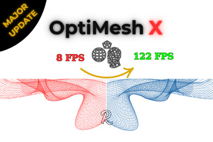 BT - OptiMeshX: All-in-one Smart LOD,Mesh & Model Optimization System