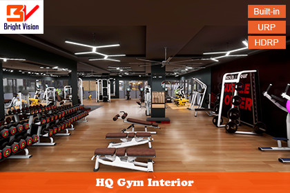 HQ Gym Interior