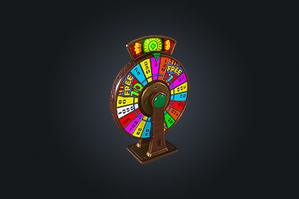 Lucky Spin Mach V2–Casino Gambling | Game Ready PBR | Built-In & URP Compatible