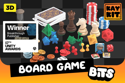 KayKit - Board Game Bits (for Unity)