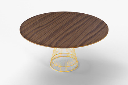 Luxury Modern Dining Table 3D Model