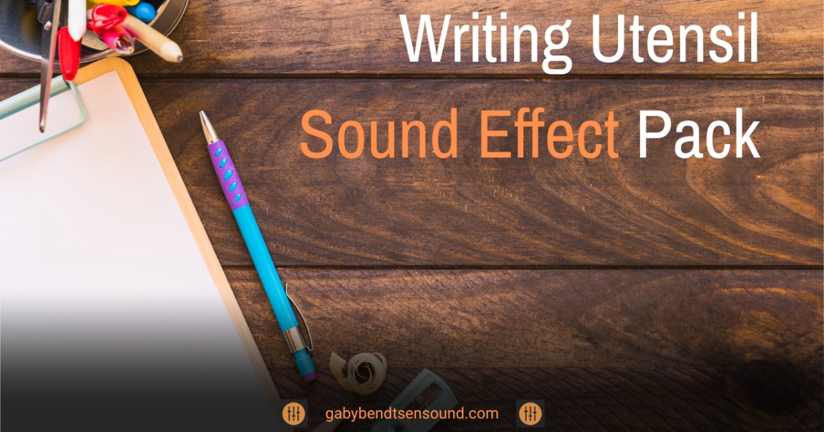 Writing Utensils SFX Pack | Audio Sound FX | Unity Asset Store