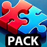 HyperCasual - Puzzle Game Engine Pack #1 - 5 Game Templates