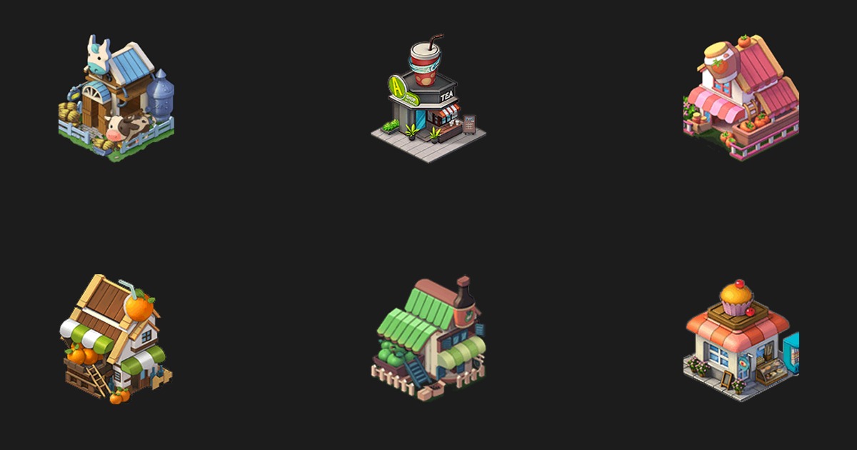 Cute House : Lite Pack 1 | 2D Environments | Unity Asset Store