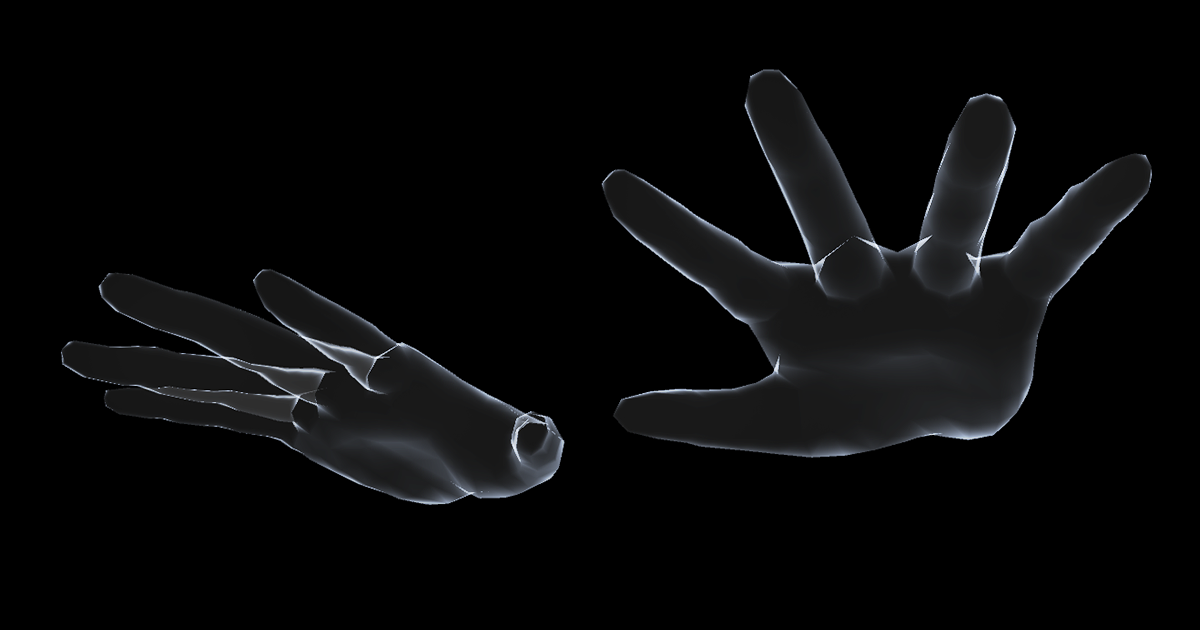 Ghost VR Hands (Transparent) | 3D Characters | Unity Asset Store