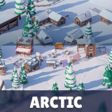Arctic - Low Poly 3D Models Pack