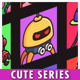 Icons For Robots Ultimate Pack 01 Cute Series