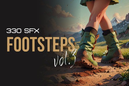 Footsteps Sounds Pack - SFX VOL. 3