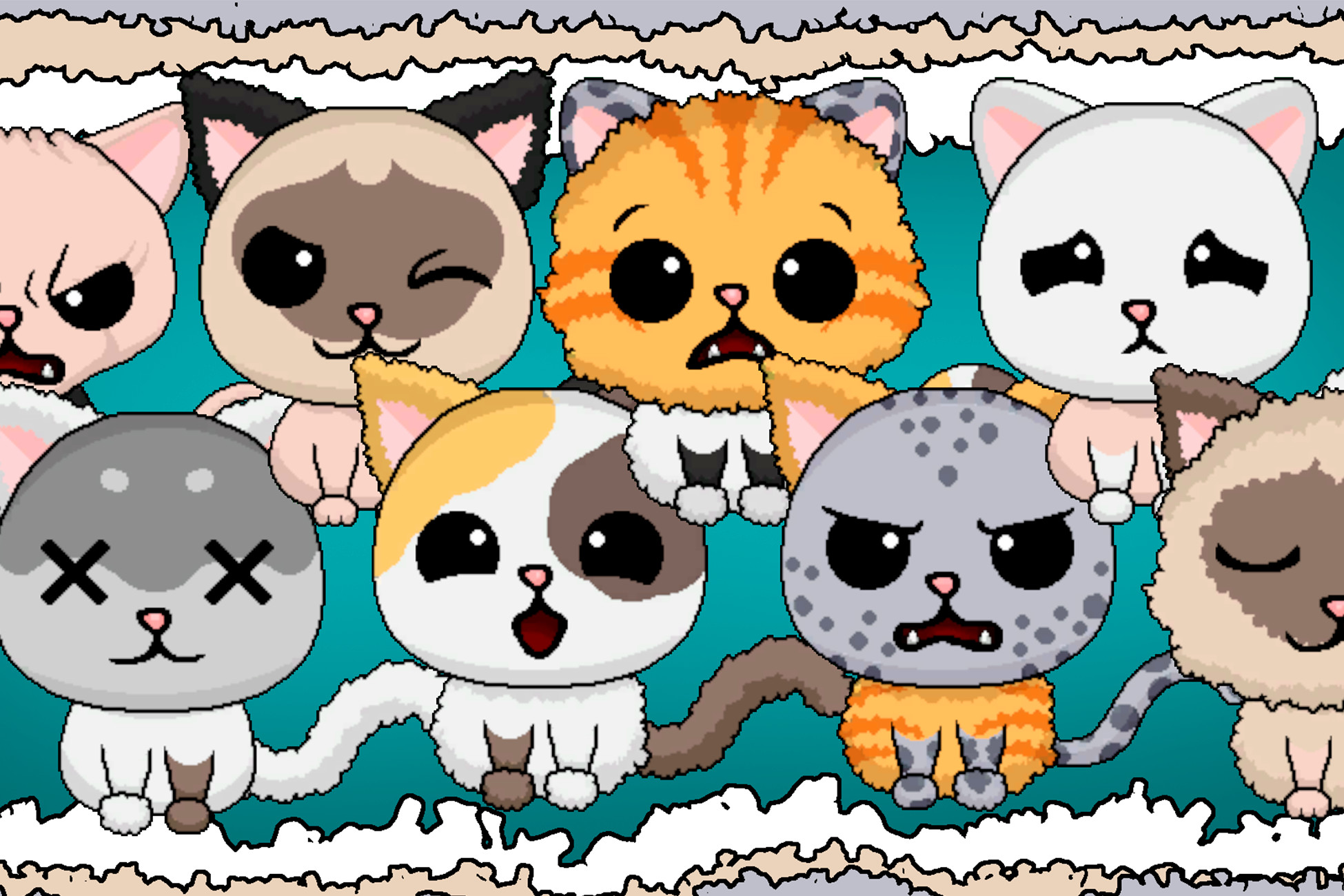 Customizeble Cats 2D Pack | 2D Characters | Unity Asset Store