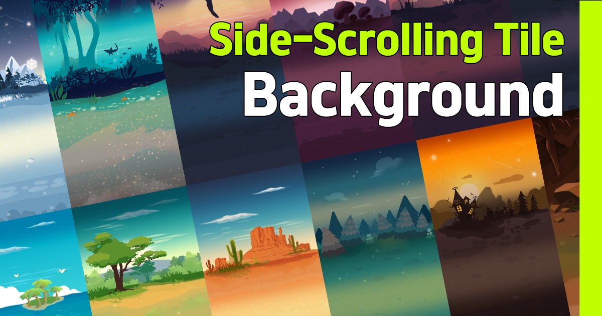 Side-Scrolling Tile Background 2D | 2D Tiles | Unity Asset Store
