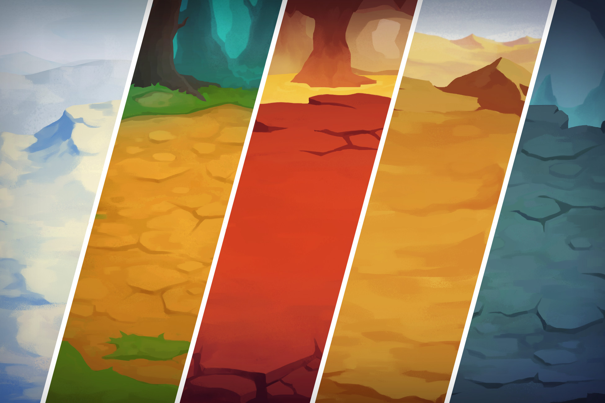 Background For Unity 2D Battle Background Pack | 2D Environments | Unity Asset Store