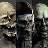 Creep Creatures Pack - Mummy, Pirate, Zombie