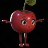 Chibi Fruit Cherry Two