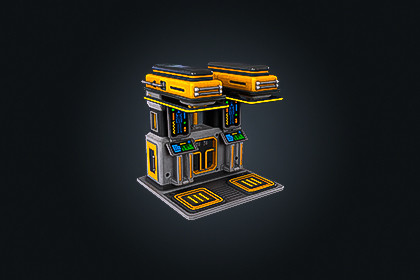 SCI-FI Decontamination Chamber V1 – FTR Laboratory | Built-In & URP Compatible