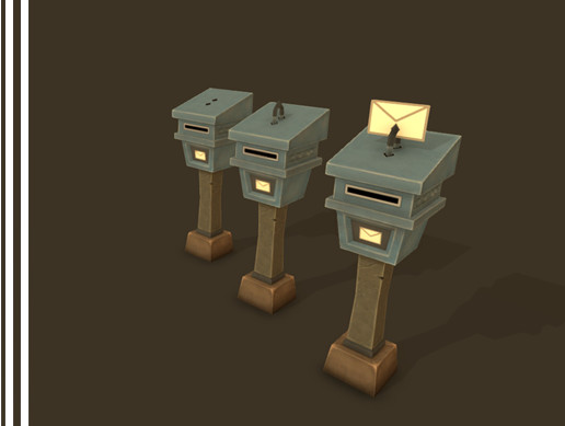 Fantasy Mailbox | 3D Props | Unity Asset Store