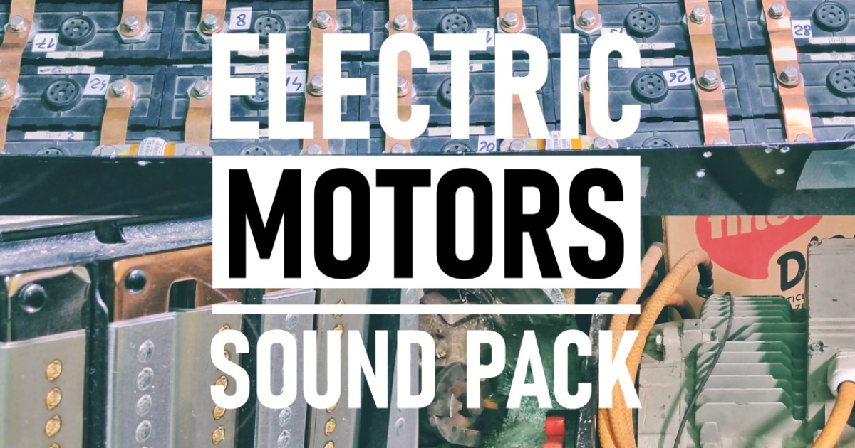 Sound pack - Electric Motors | Foley Sound FX | Unity Asset Store