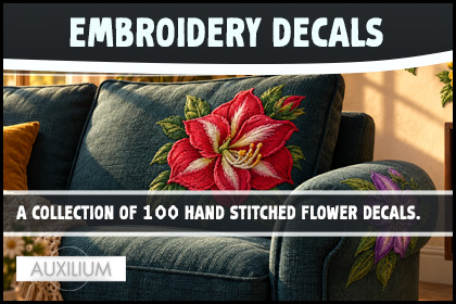 Embroidery Decals
