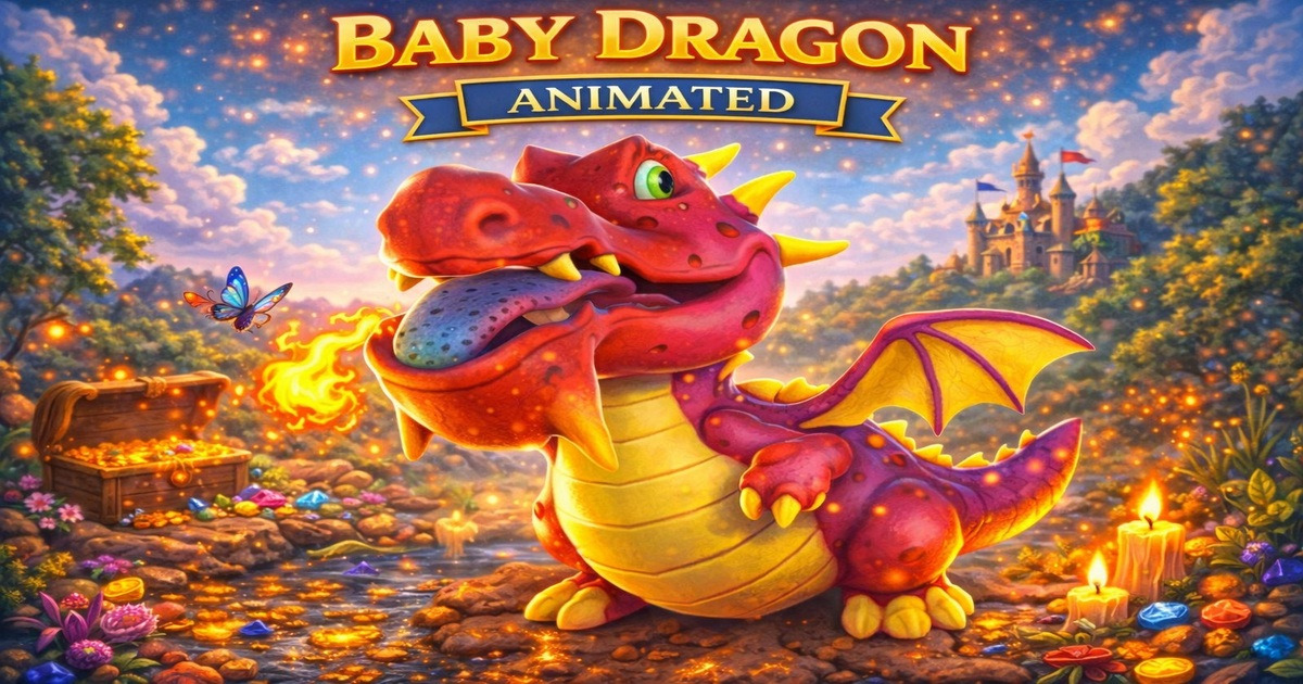 Baby Dragon Animated | 3D 캐릭터 | Unity Asset Store