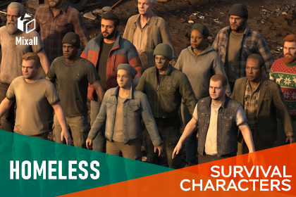 Homeless - survival characters