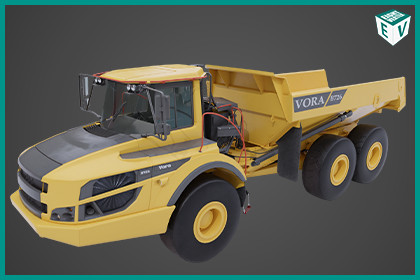 Articulated Mining Truck 04 URP HDRP Textures