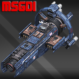 Spaceship RSF Trafalgar Class Cruiser