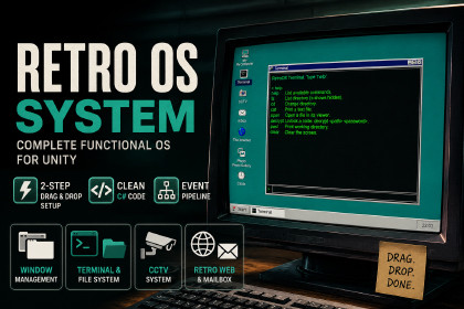 Retro OS - Analog Horror Computer System & UI