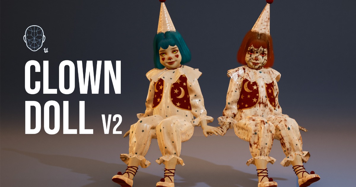 Clown Doll_v2 | Characters | Unity Asset Store
