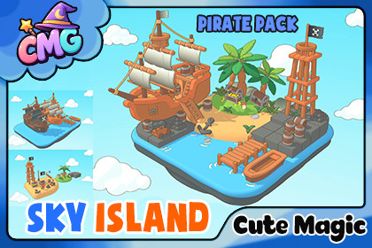 Cute Magic - SkyIsland Pack Free 01