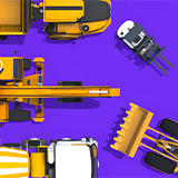 Low Poly Construction Vehicles Pack