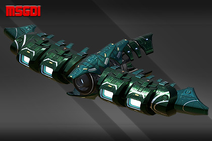 Spaceship Alien Ankla Carrier