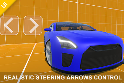 Realistic Steering Arrows Control – Mobile Steer Input