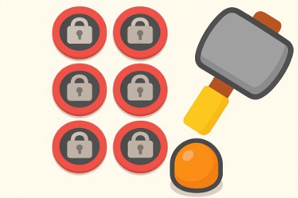 Simple whack a mole template