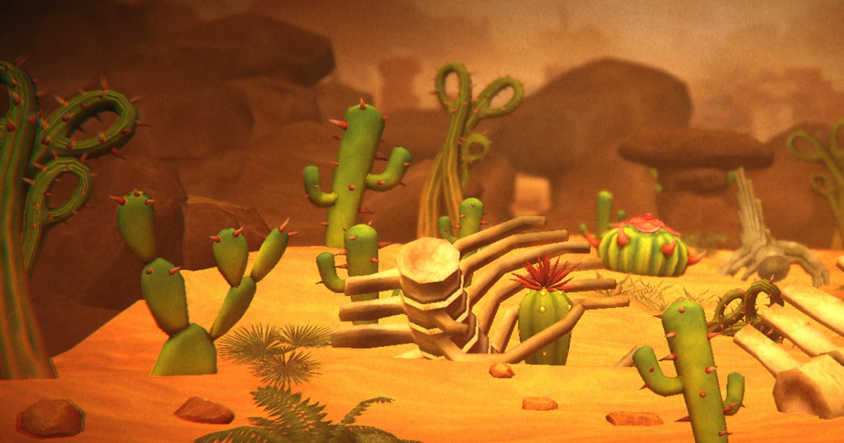Low Poly Desert Environment Kit - Modular Arid Biome | Mobile Ready ...