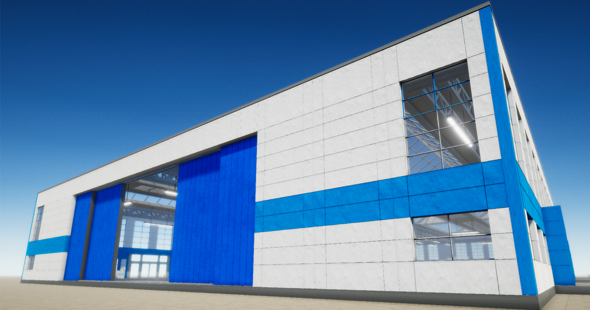 Realistic Warehouse | 3D Industrial | Unity Asset Store