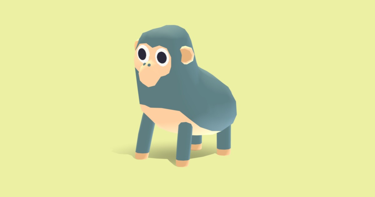 Scared Chimp Unity Project Chimp - Quirky Series | Characters | Unity Asset Store