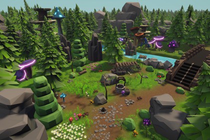 Low Poly Nature Biomes - 120+ Assets