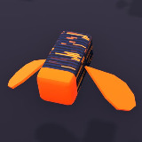 Sci-fi Flying Props 3D Animated