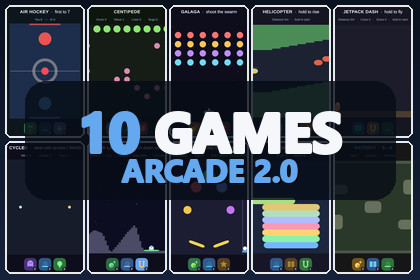 Mini Game Templates Arcade 2.0 - 10 Arcade Starters for Unity