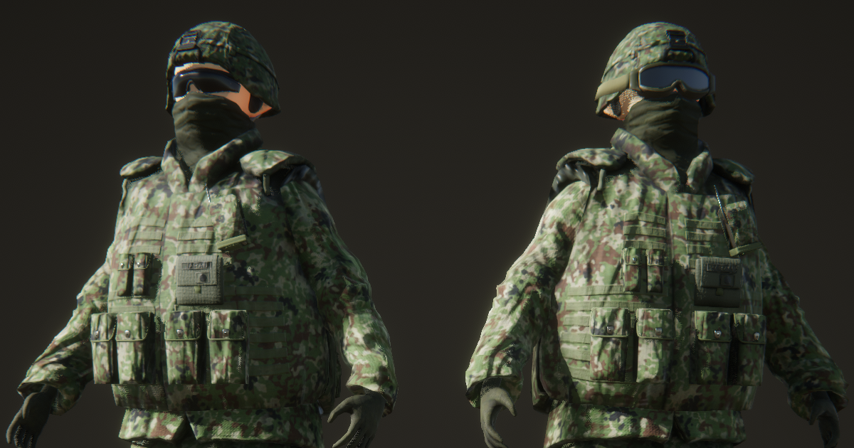 Modern Jgsdf Modern Japanese Soldier (JGSDF) | Characters | Unity Asset Store