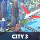 City 3 - Low Poly 3D Models Pack