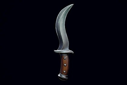 Dagger - Game Ready Weapon