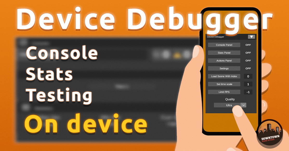 Device Debugger | Utilities Tools | Unity Asset Store