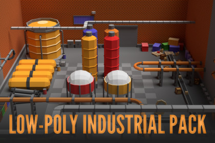 Low-poly Industrial Pack