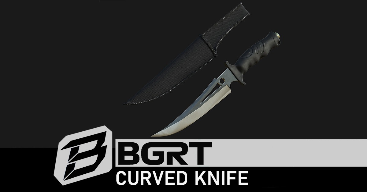 Curved Knife | 3D Weapons | Unity Asset Store