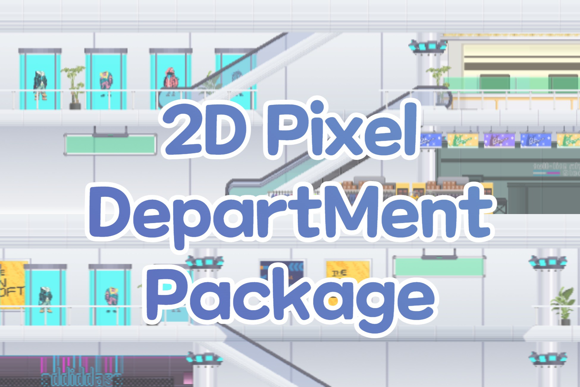 2D Pixel Department Package | 2D 环境 | Unity Asset Store